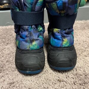 Kamik Kids Snow Boots - Blue and Black